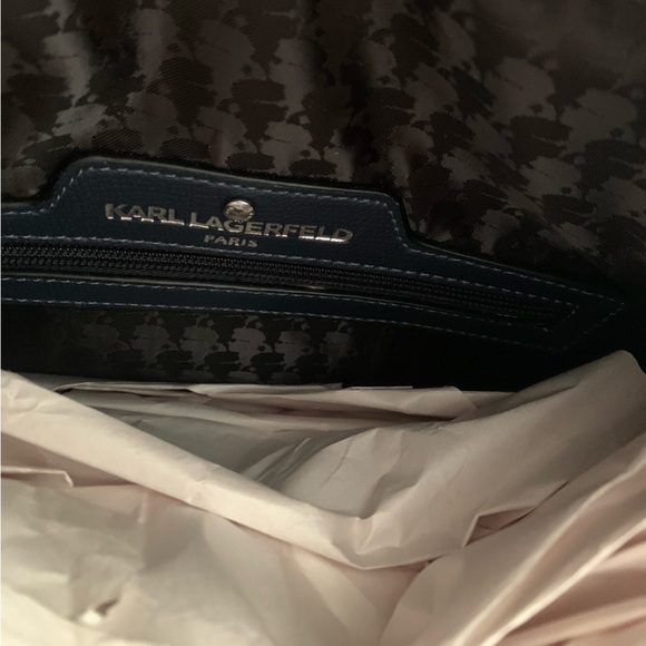 Karl Lagerfeld Margot Fringe Zip Canvas Tote - Picture 9 of 12